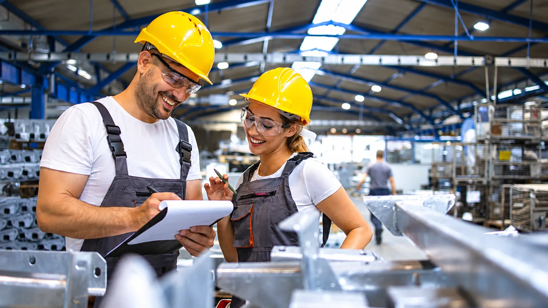 Industrial manufacturing plant